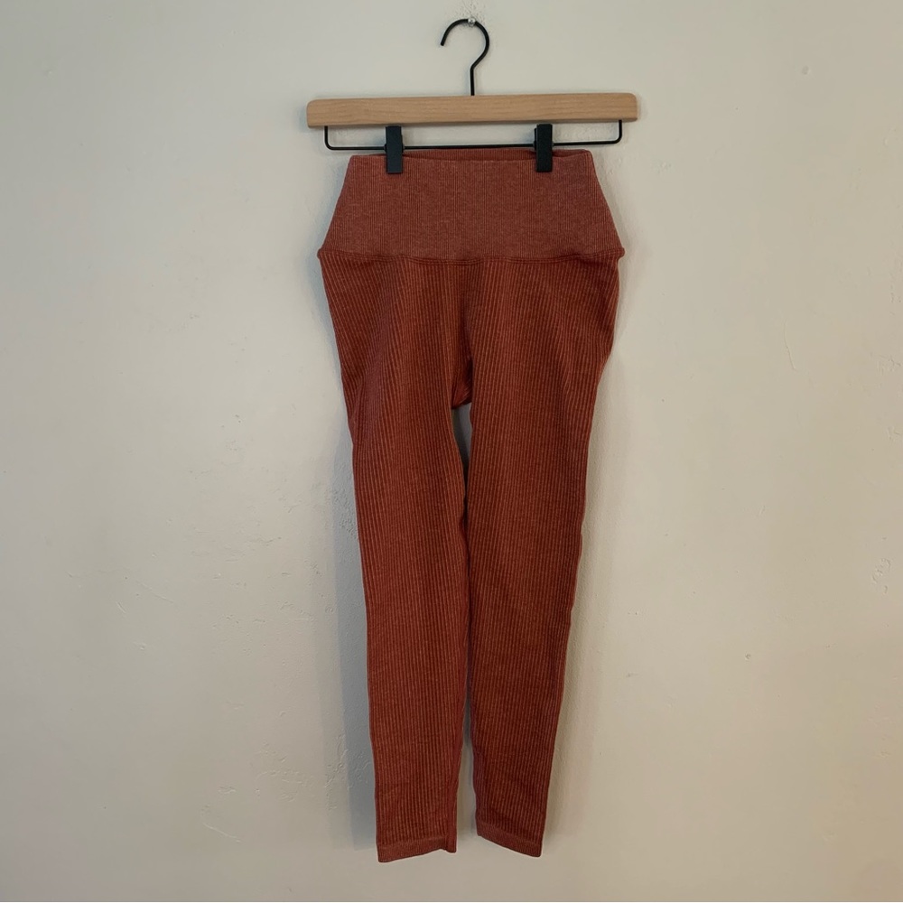 Balance Athletica The Channel Pant Sandstone Ribbed Leggings - Picture 2 of 8